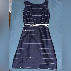 Size 2 nautical dress from The Limited